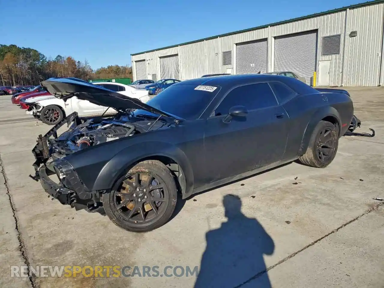 1 Photograph of a damaged car 2C3CDZFJ0PH677985 DODGE CHALLENGER 2023