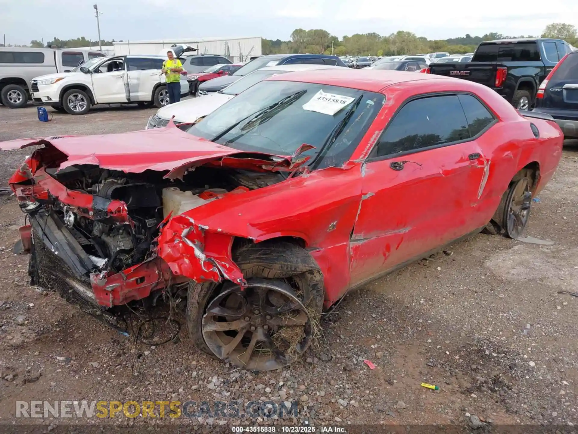 2 Photograph of a damaged car 2C3CDZFJ1PH610814 DODGE CHALLENGER 2023
