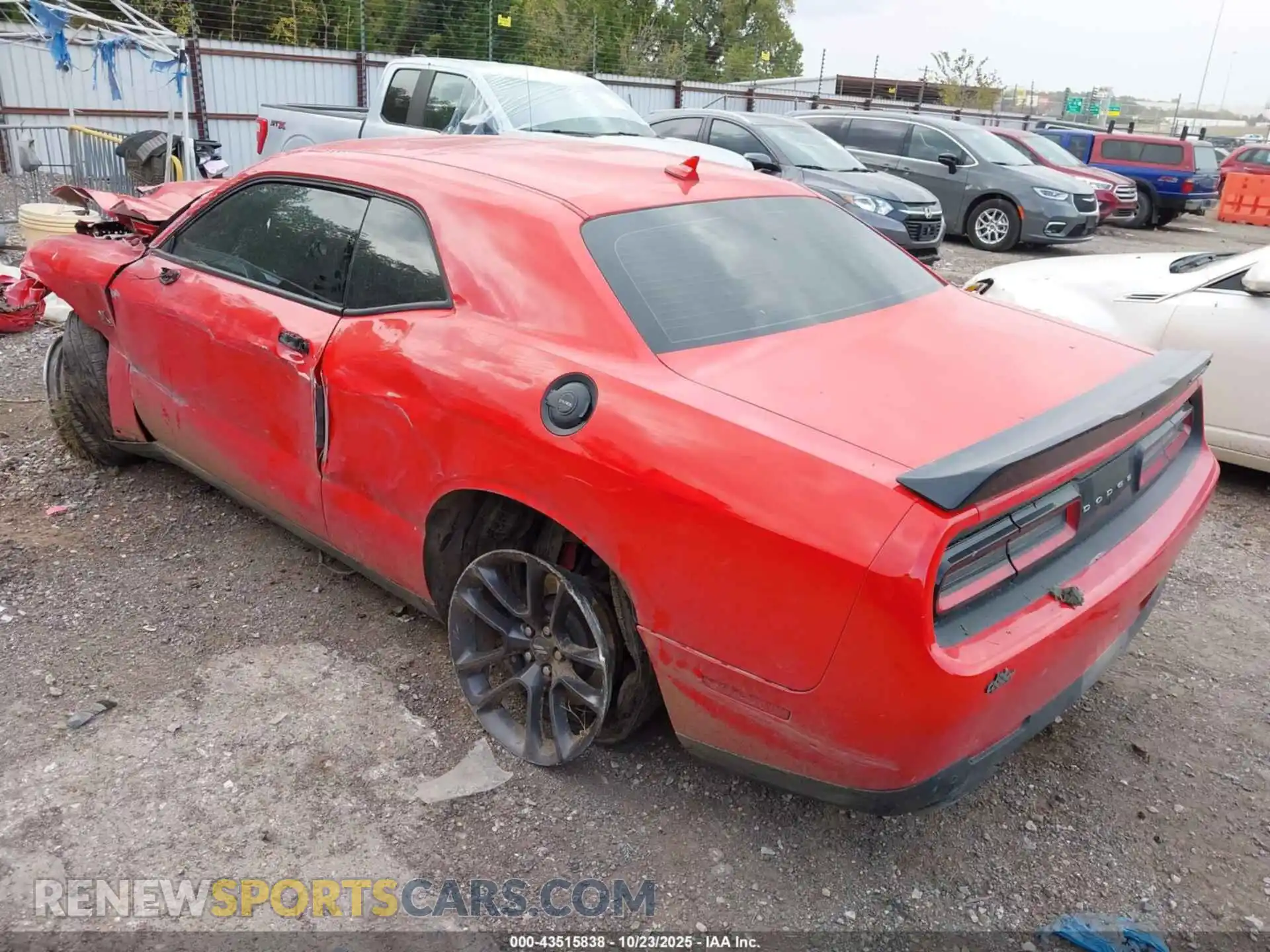 3 Photograph of a damaged car 2C3CDZFJ1PH610814 DODGE CHALLENGER 2023