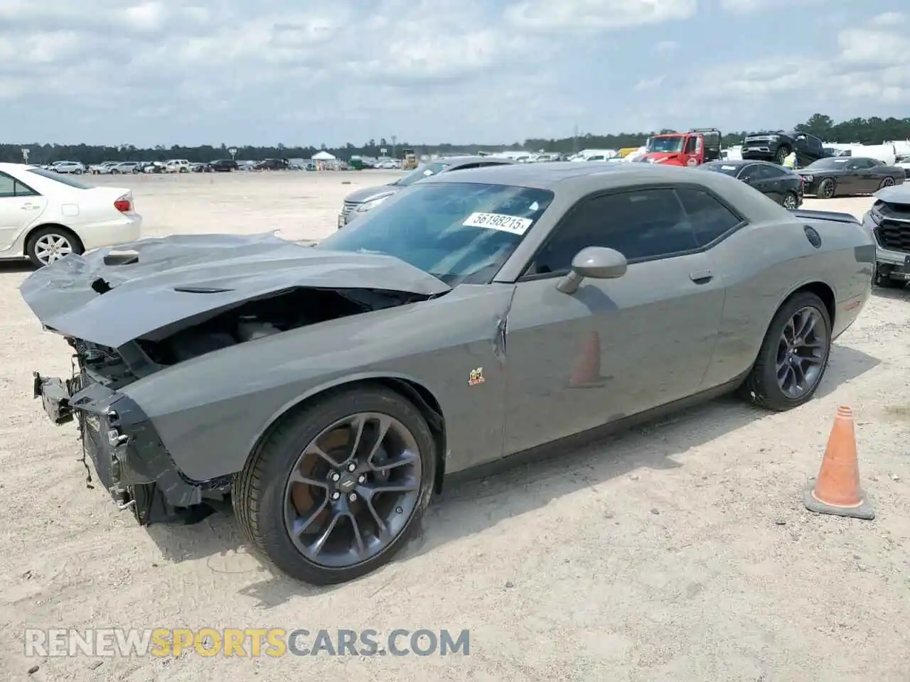 1 Photograph of a damaged car 2C3CDZFJ1PH621537 DODGE CHALLENGER 2023