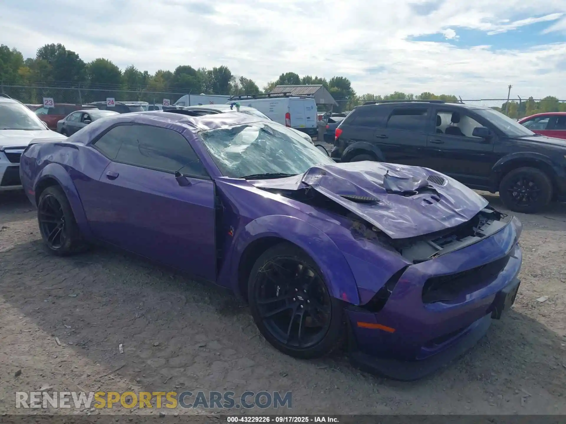 1 Photograph of a damaged car 2C3CDZFJ1PH624857 DODGE CHALLENGER 2023