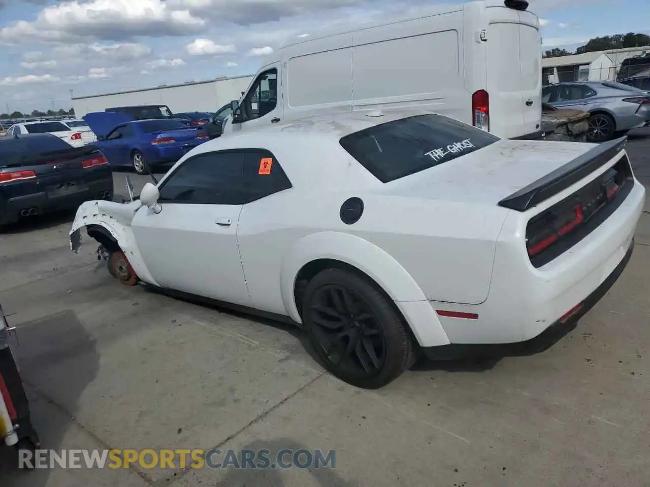 2 Photograph of a damaged car 2C3CDZFJ1PH637754 DODGE CHALLENGER 2023