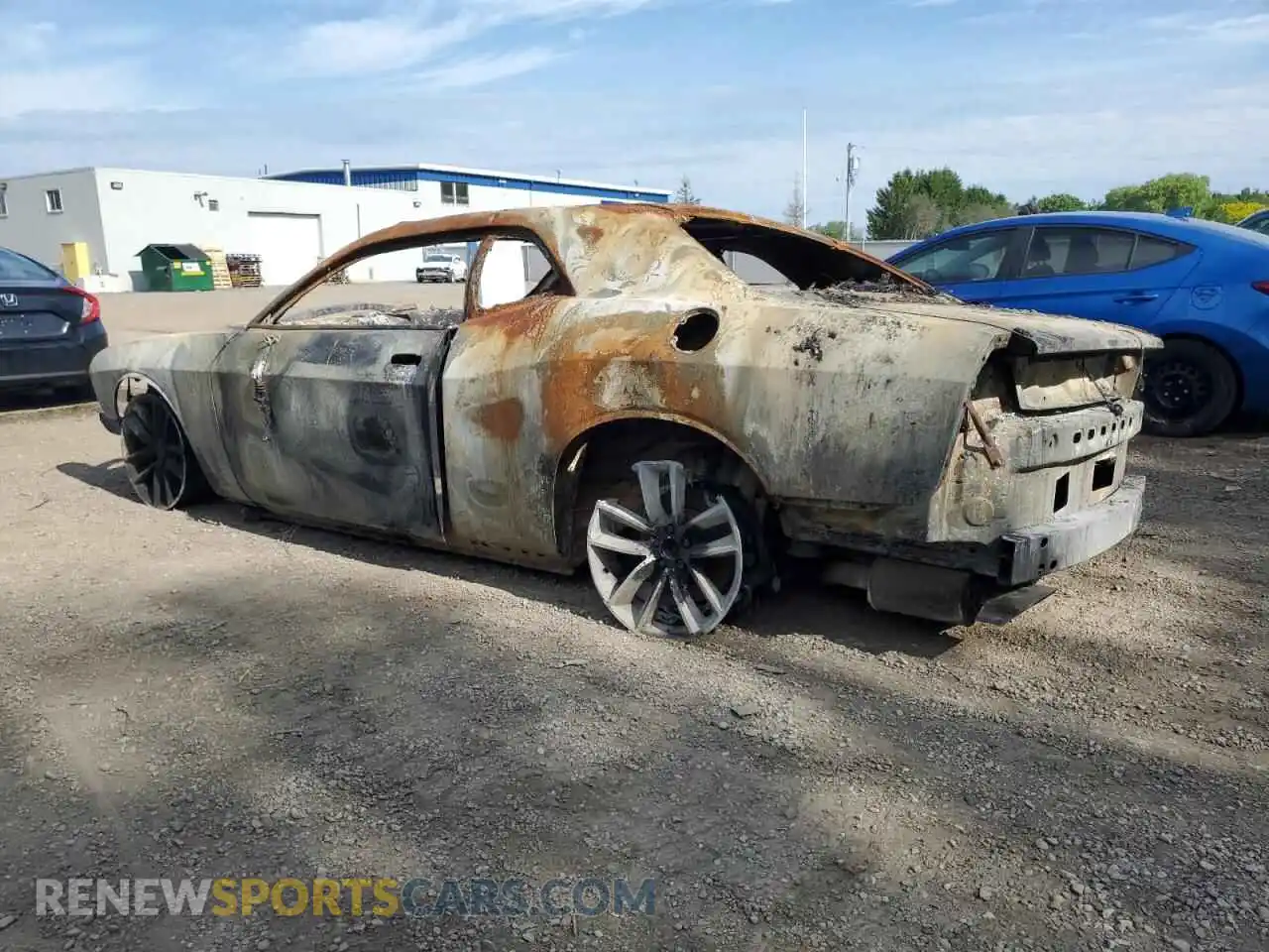2 Photograph of a damaged car 2C3CDZFJ2PH543897 DODGE CHALLENGER 2023