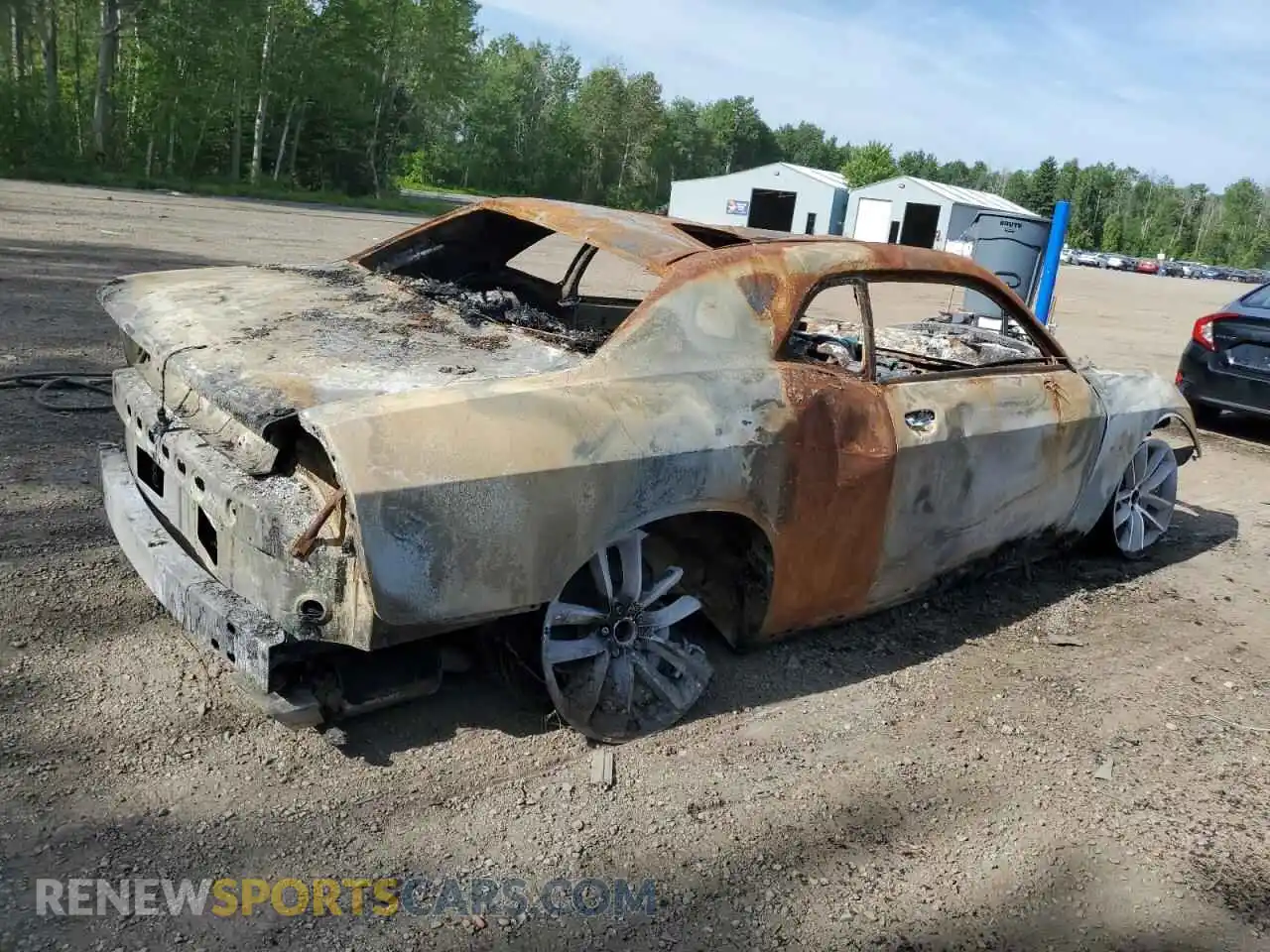 3 Photograph of a damaged car 2C3CDZFJ2PH543897 DODGE CHALLENGER 2023