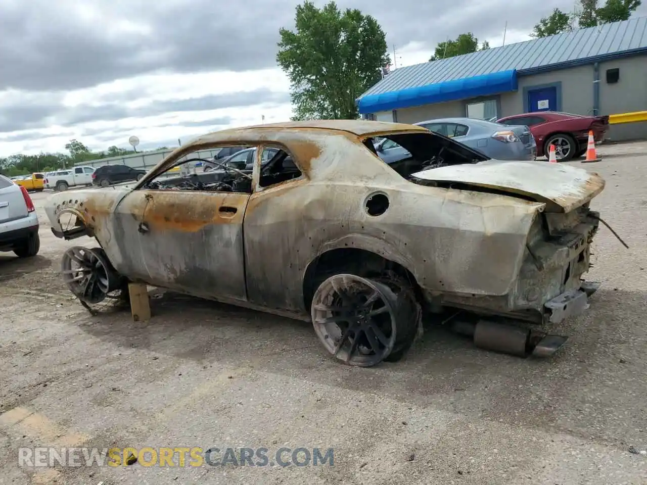 2 Photograph of a damaged car 2C3CDZFJ2PH617741 DODGE CHALLENGER 2023
