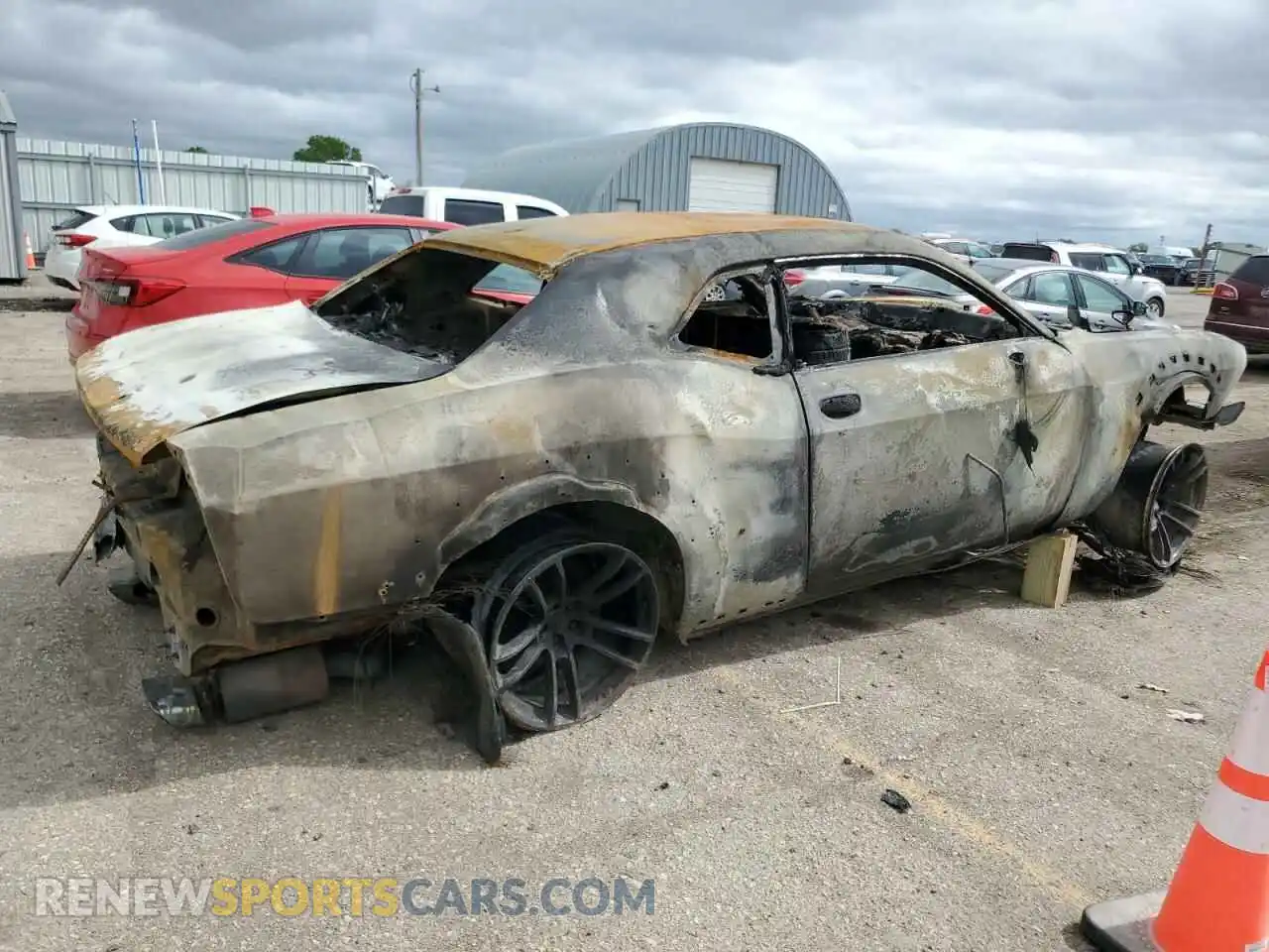 3 Photograph of a damaged car 2C3CDZFJ2PH617741 DODGE CHALLENGER 2023