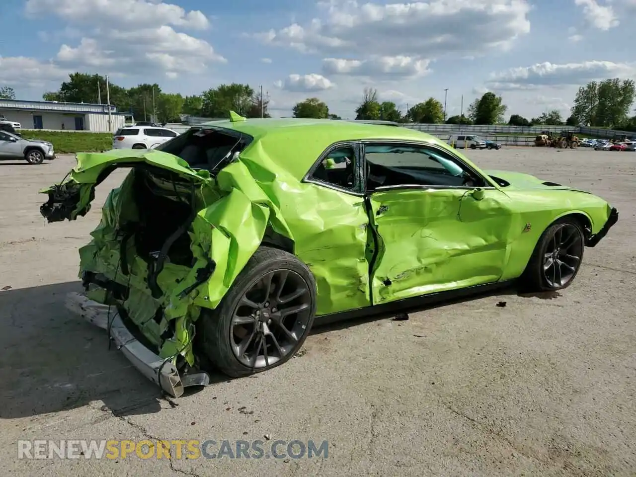 3 Photograph of a damaged car 2C3CDZFJ3PH542855 DODGE CHALLENGER 2023