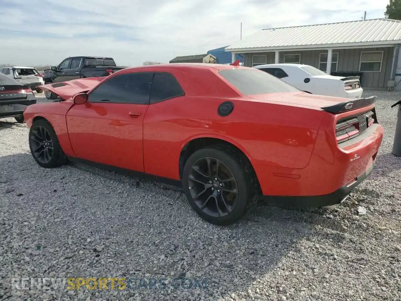 2 Photograph of a damaged car 2C3CDZFJ3PH629929 DODGE CHALLENGER 2023