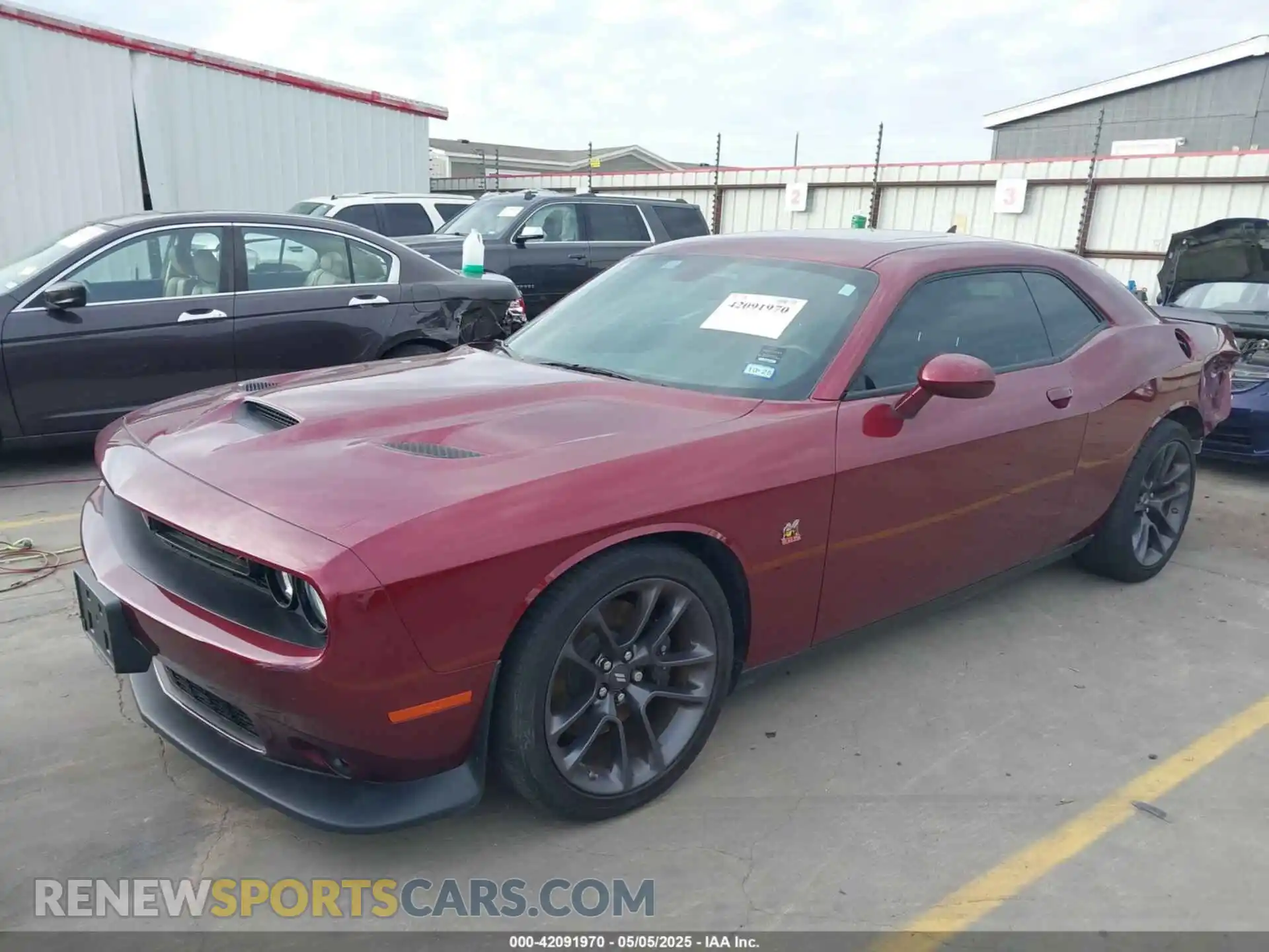 2 Photograph of a damaged car 2C3CDZFJ4PH617904 DODGE CHALLENGER 2023