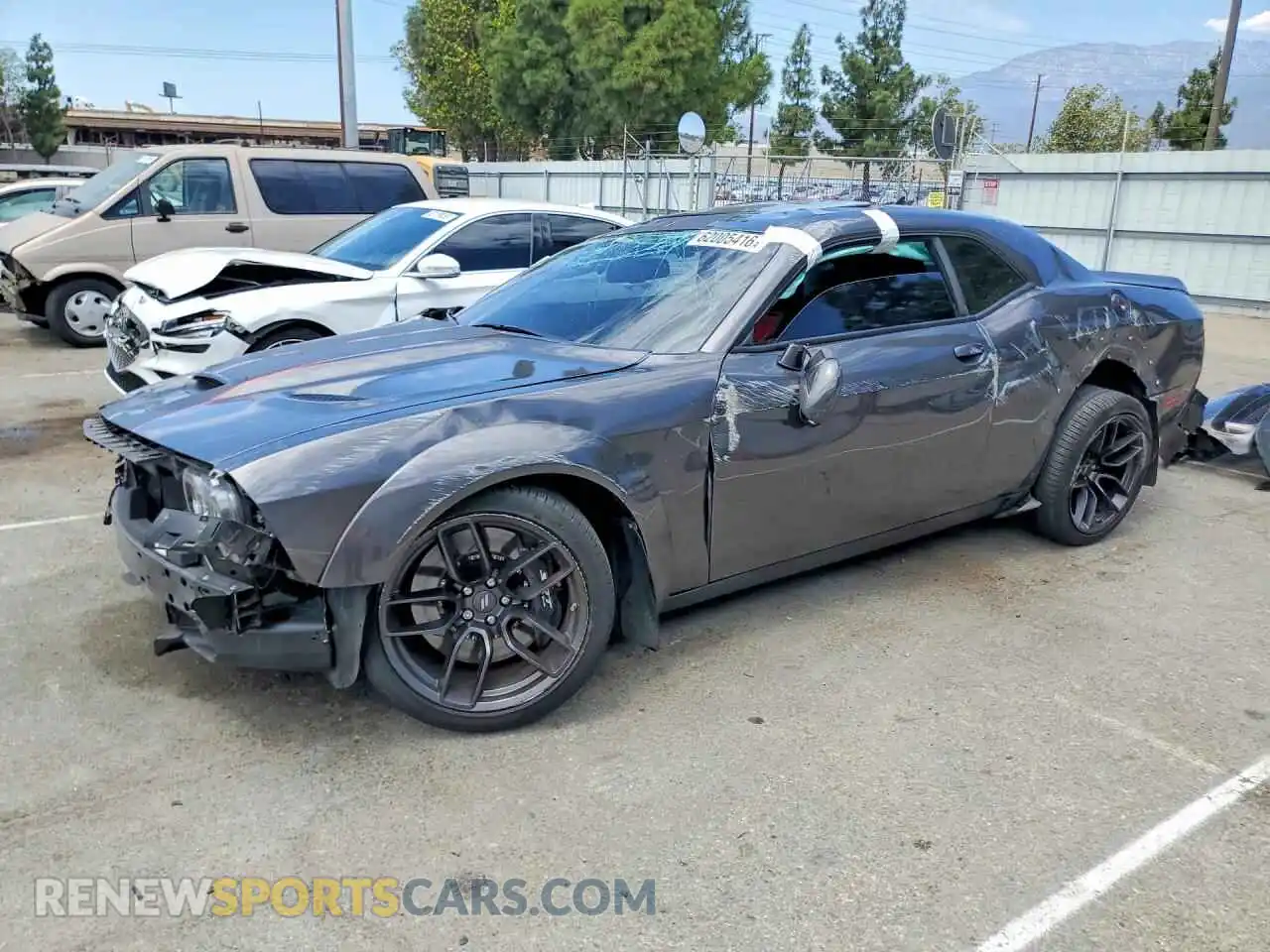 1 Photograph of a damaged car 2C3CDZFJ4PH641894 DODGE CHALLENGER 2023