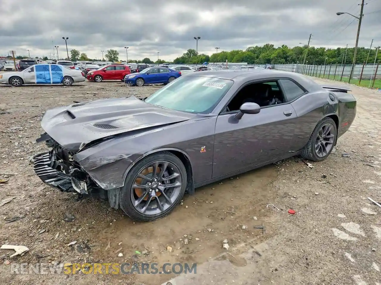 1 Photograph of a damaged car 2C3CDZFJ6PH685654 DODGE CHALLENGER 2023
