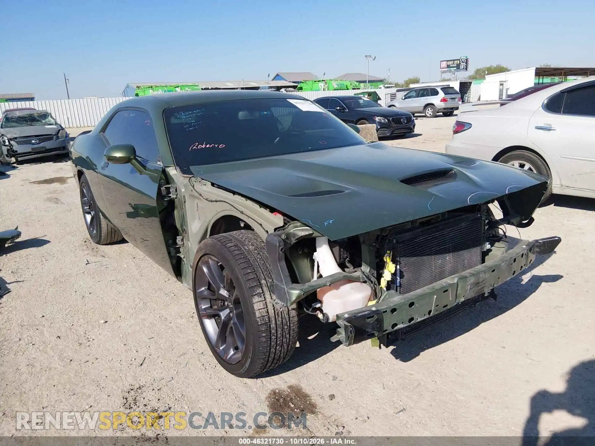 1 fotografías del automóvil dañado 2C3CDZFJ7PH680916 DODGE CHALLENGER 2023