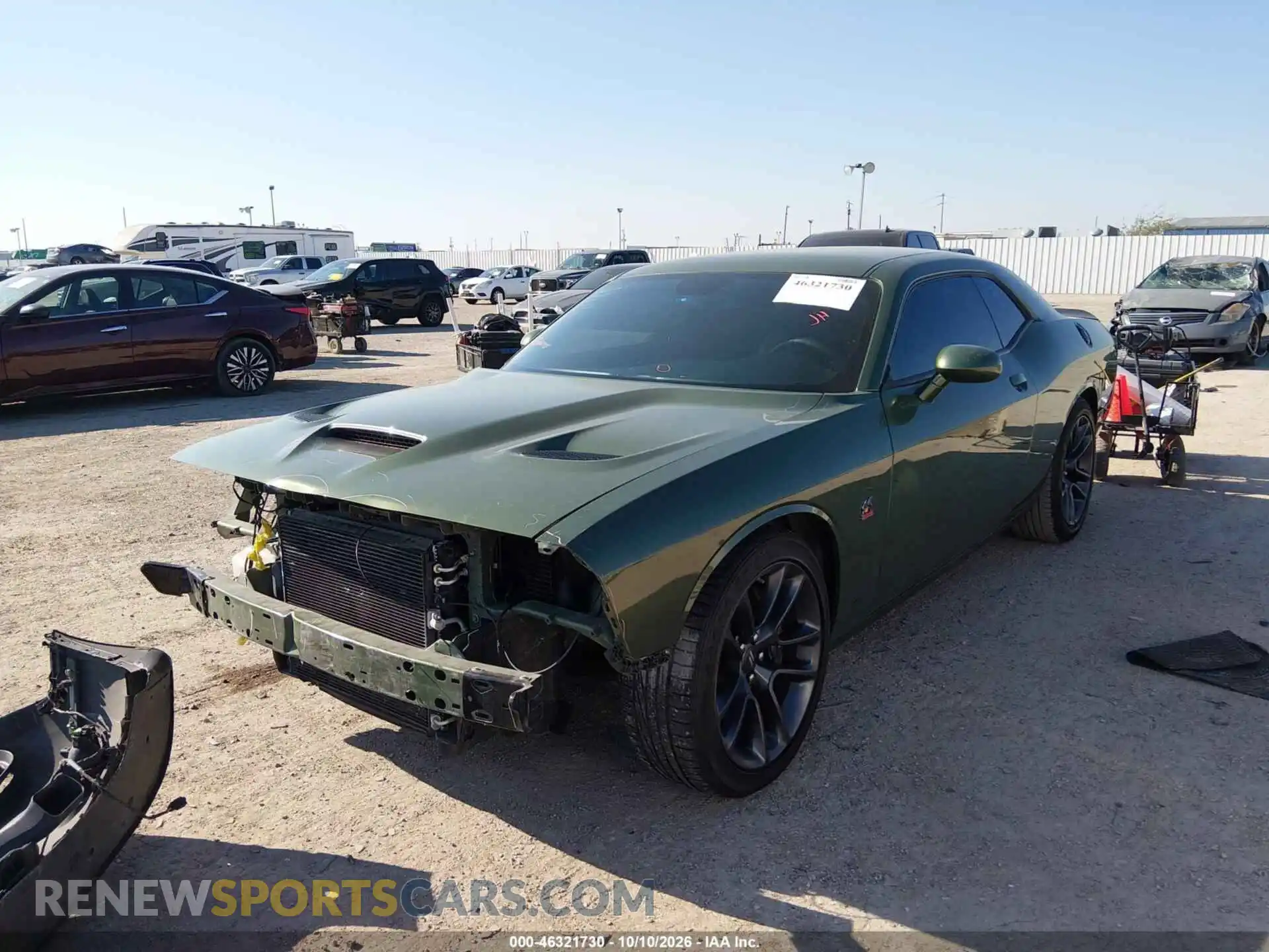 2 fotografías del automóvil dañado 2C3CDZFJ7PH680916 DODGE CHALLENGER 2023