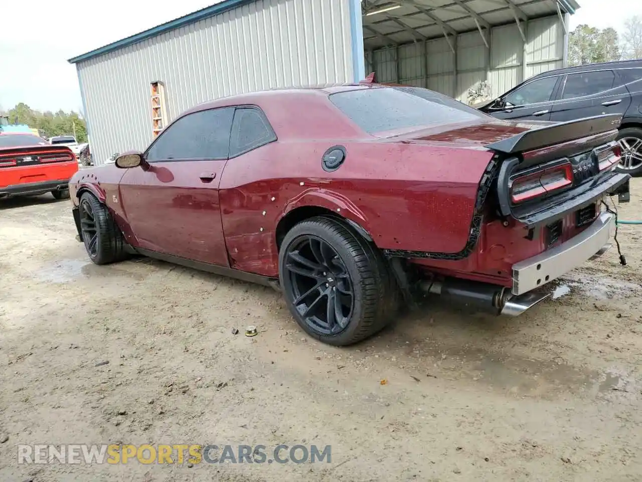 2 Photograph of a damaged car 2C3CDZFJ7PH693309 DODGE CHALLENGER 2023
