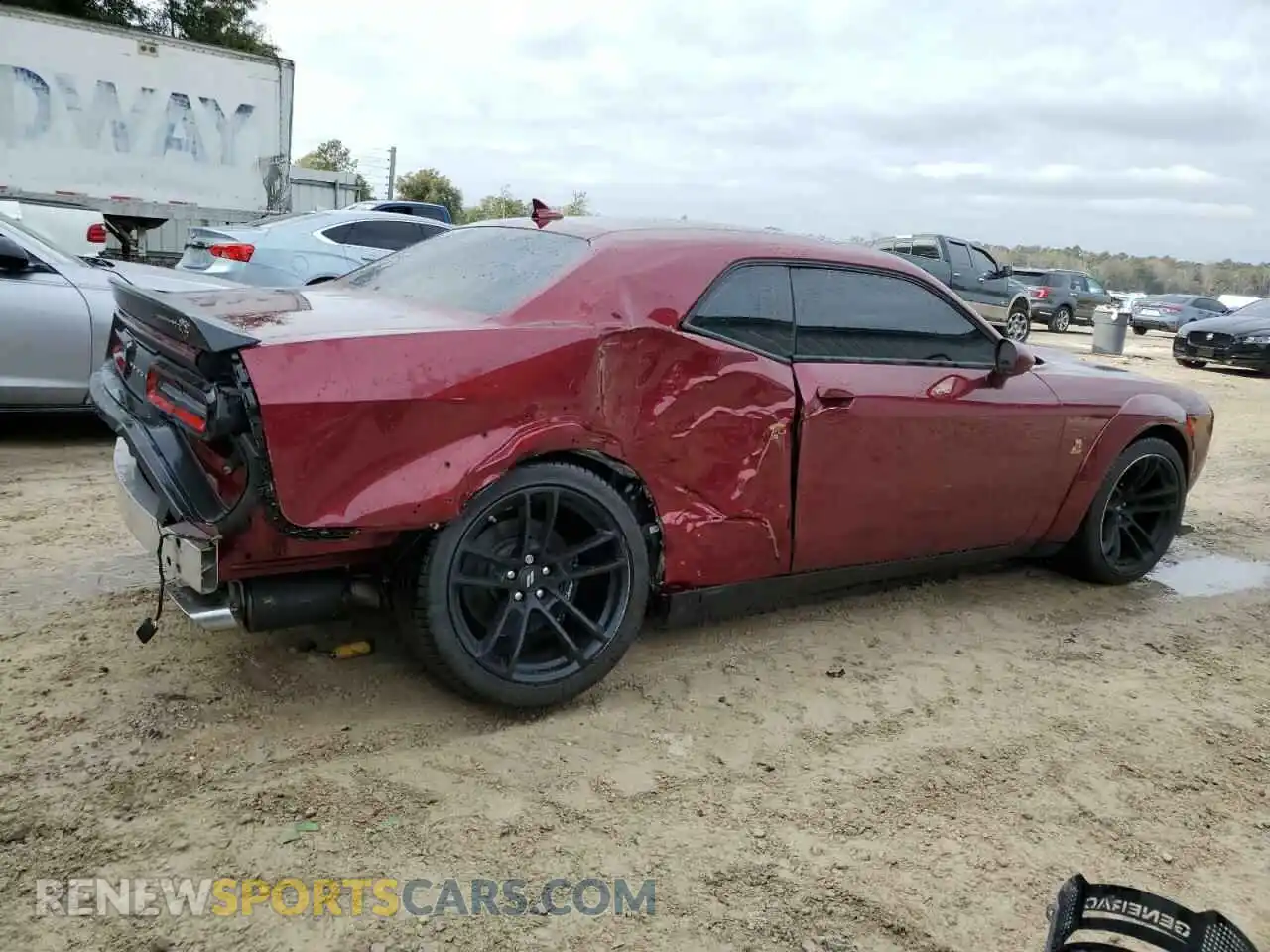 3 Photograph of a damaged car 2C3CDZFJ7PH693309 DODGE CHALLENGER 2023