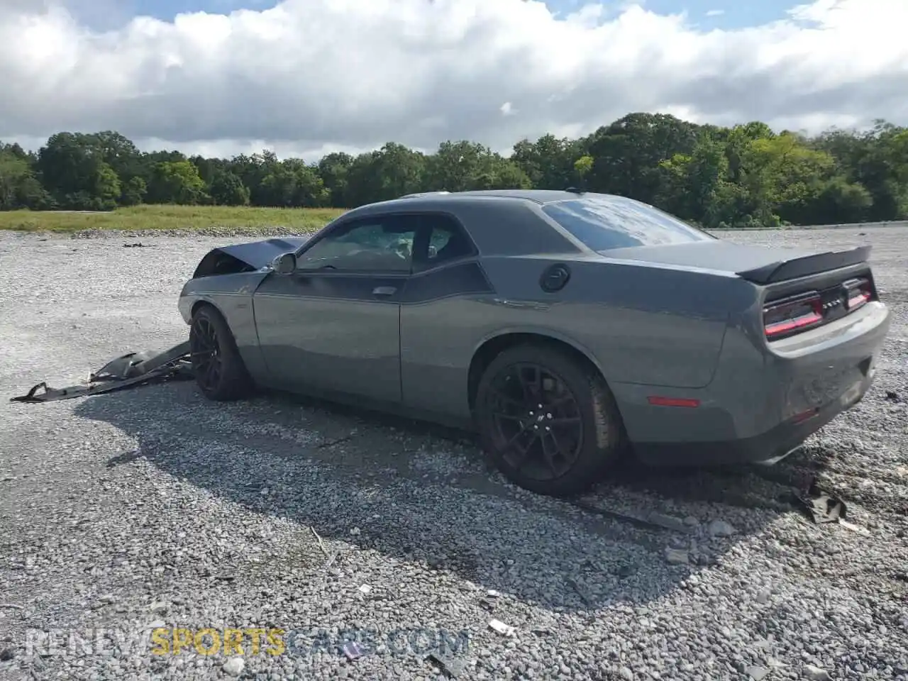2 Photograph of a damaged car 2C3CDZFJ7PH695674 DODGE CHALLENGER 2023