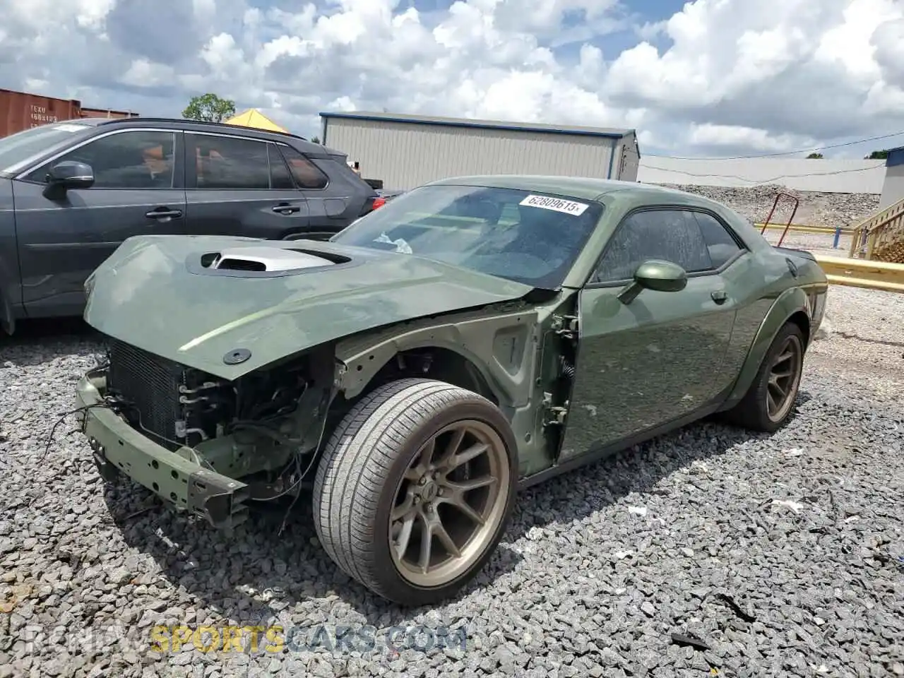 1 Photograph of a damaged car 2C3CDZFJ8PH525890 DODGE CHALLENGER 2023