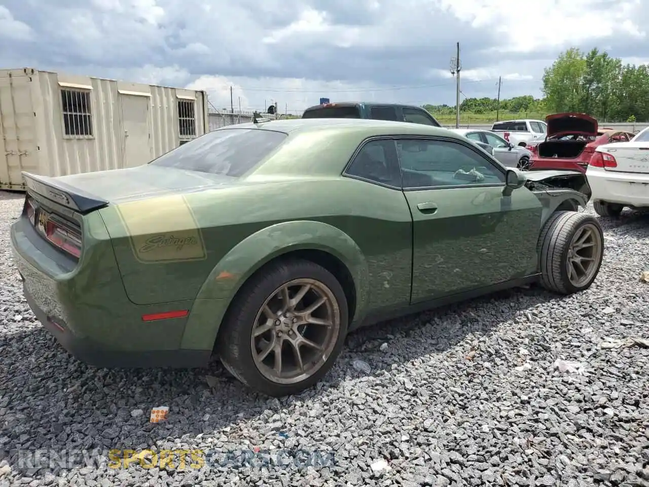 3 Photograph of a damaged car 2C3CDZFJ8PH525890 DODGE CHALLENGER 2023