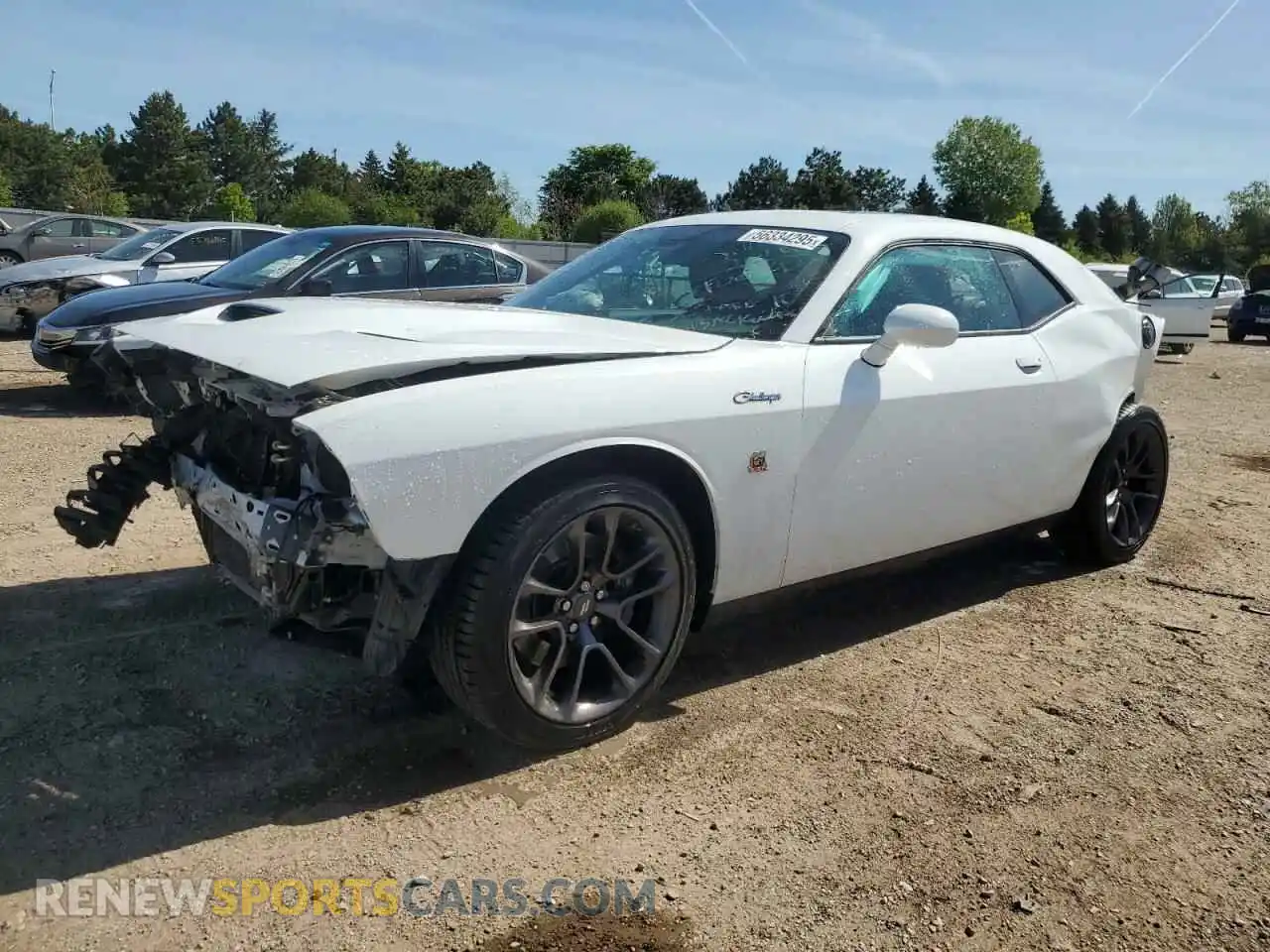 1 Photograph of a damaged car 2C3CDZFJ8PH542866 DODGE CHALLENGER 2023