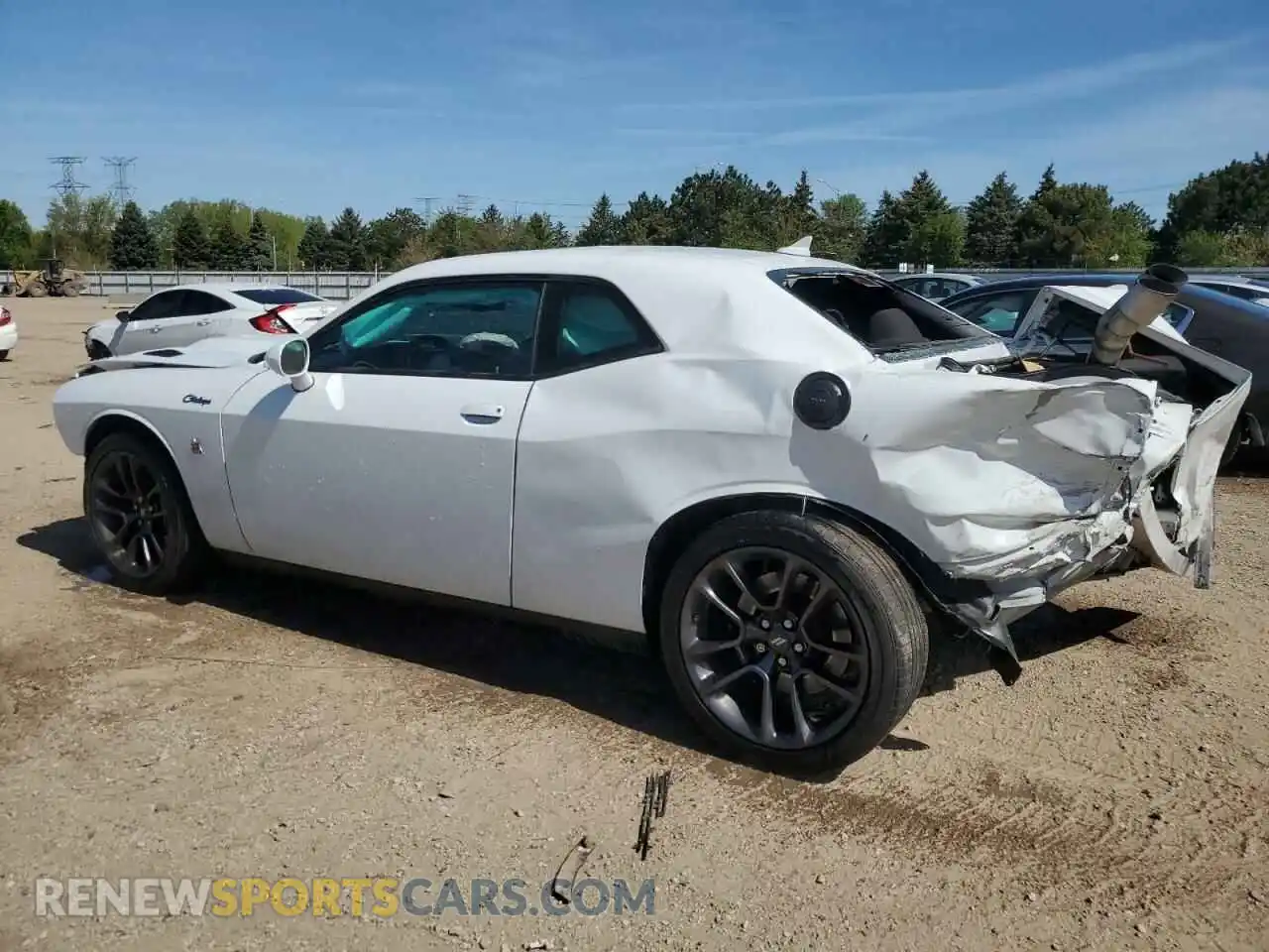 2 Photograph of a damaged car 2C3CDZFJ8PH542866 DODGE CHALLENGER 2023