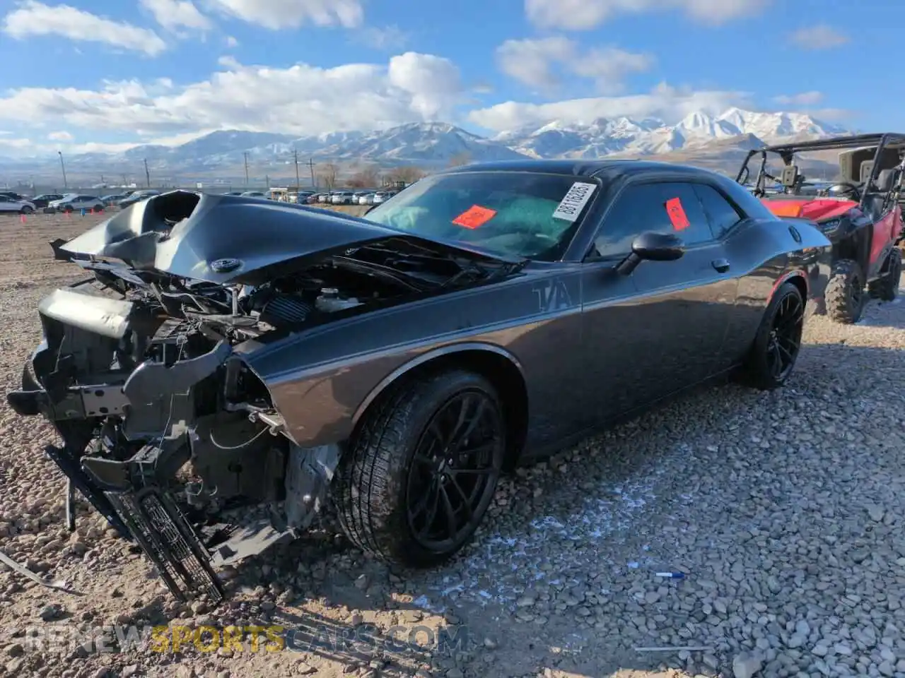 1 Photograph of a damaged car 2C3CDZFJ9PH544545 DODGE CHALLENGER 2023