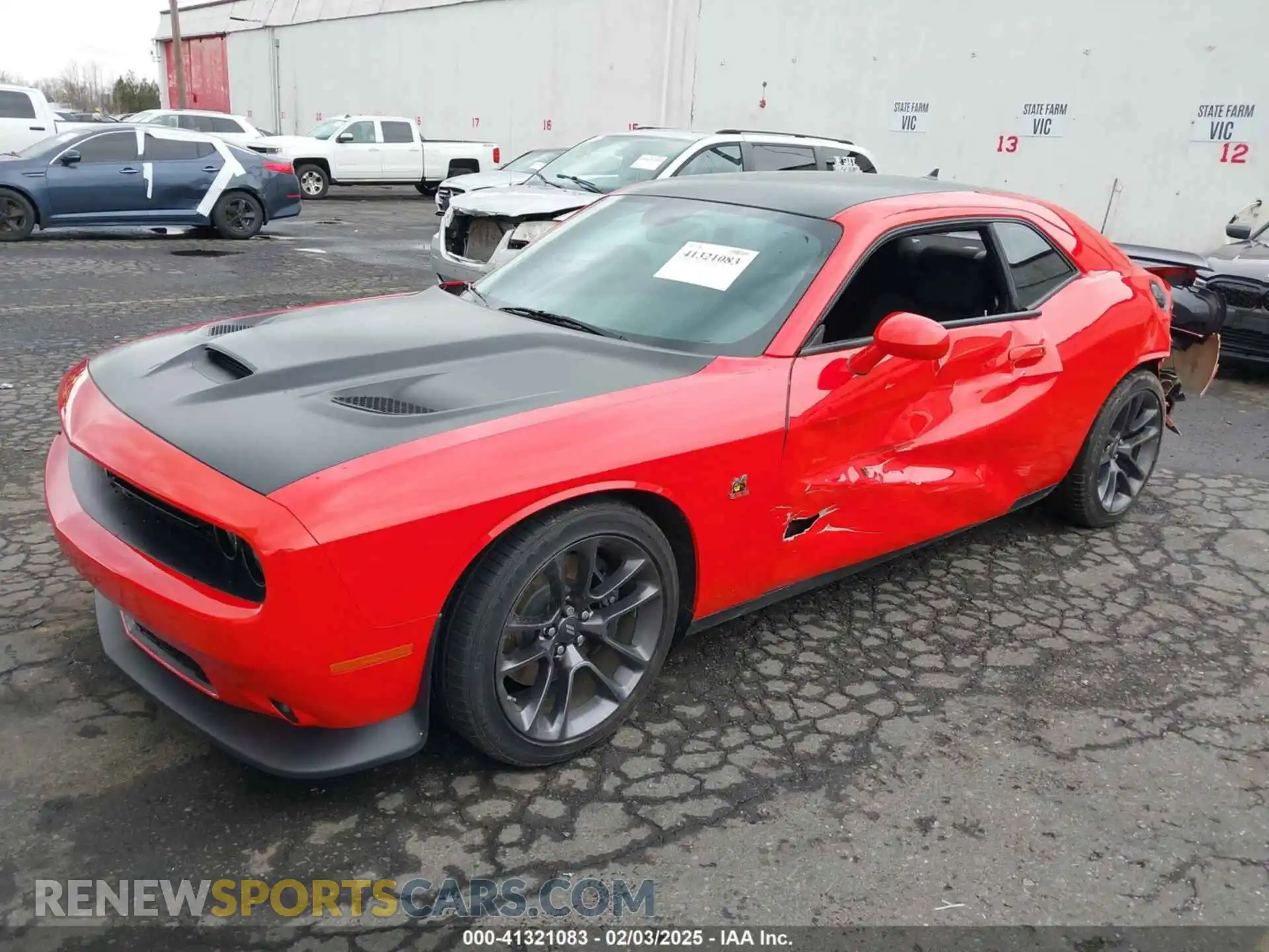 2 Photograph of a damaged car 2C3CDZFJ9PH554265 DODGE CHALLENGER 2023