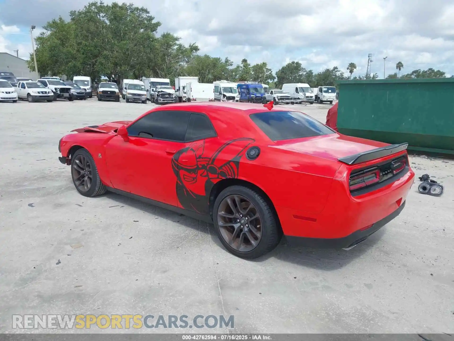 3 Photograph of a damaged car 2C3CDZFJ9PH614948 DODGE CHALLENGER 2023