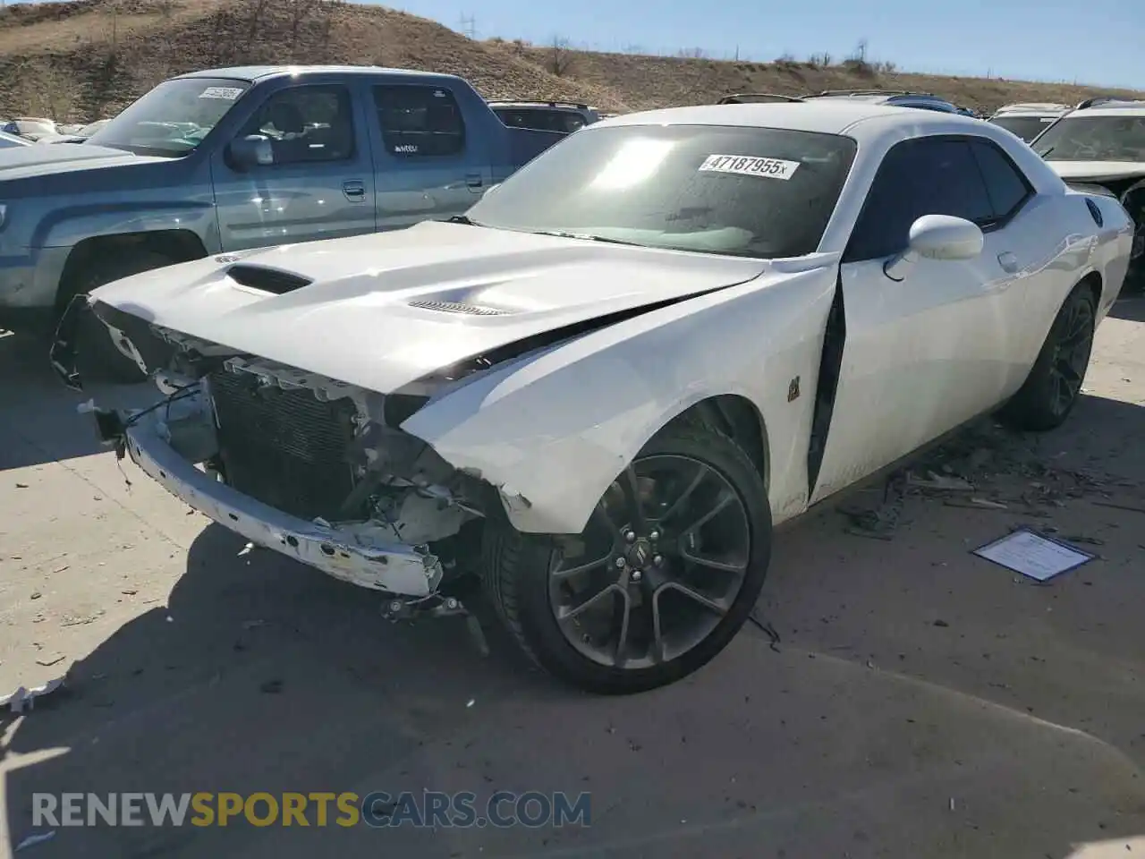 1 Photograph of a damaged car 2C3CDZFJ9PH662577 DODGE CHALLENGER 2023