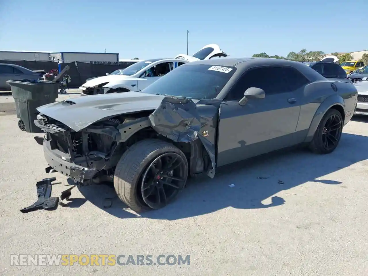 1 Photograph of a damaged car 2C3CDZFJXPH647926 DODGE CHALLENGER 2023