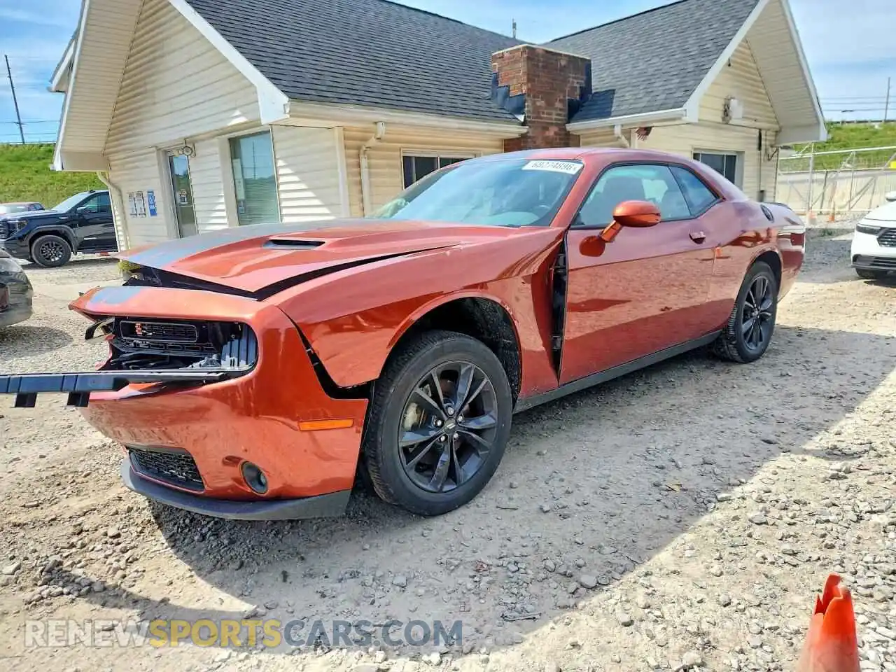 1 Photograph of a damaged car 2C3CDZGG0PH528589 DODGE CHALLENGER 2023