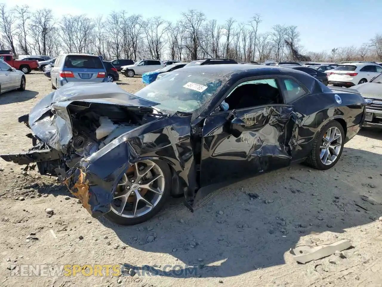 1 Photograph of a damaged car 2C3CDZJG0PH549340 DODGE CHALLENGER 2023