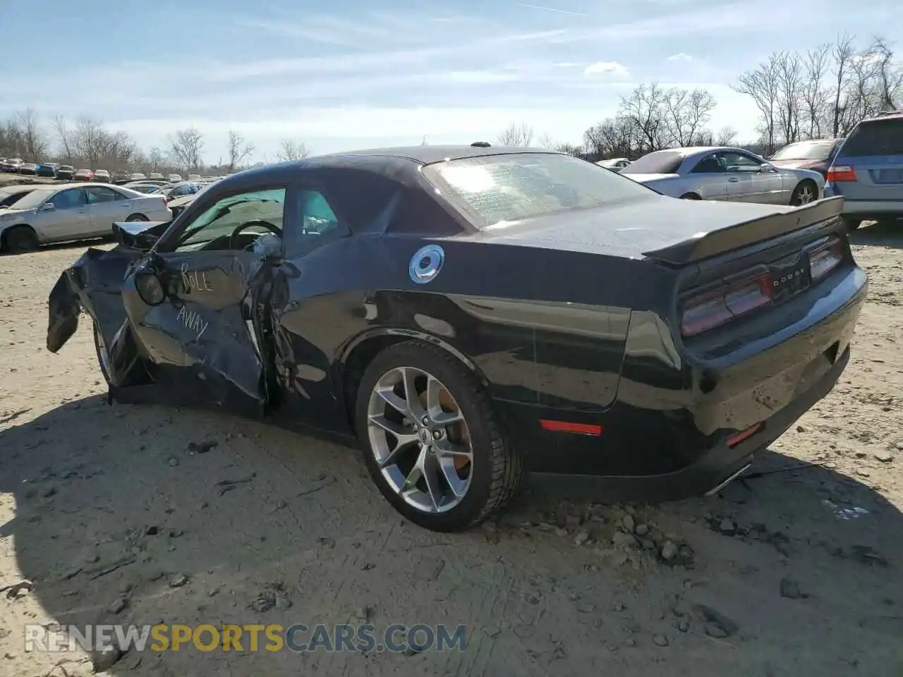 2 Photograph of a damaged car 2C3CDZJG0PH549340 DODGE CHALLENGER 2023