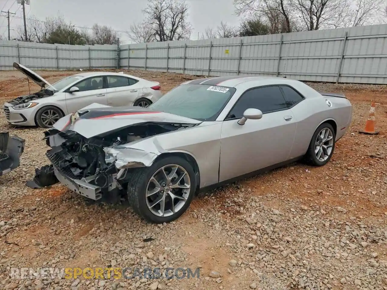 1 Photograph of a damaged car 2C3CDZJG3PH526067 DODGE CHALLENGER 2023