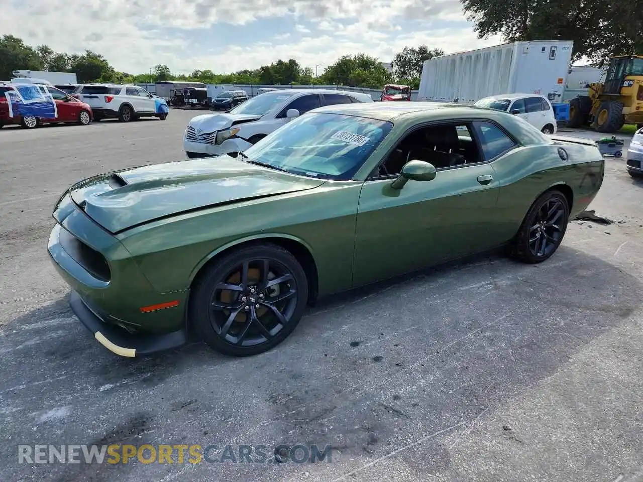 1 Photograph of a damaged car 2C3CDZJG3PH586737 DODGE CHALLENGER 2023