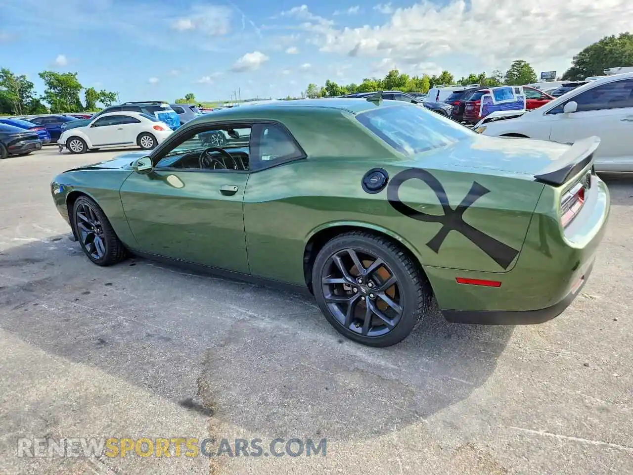 2 Photograph of a damaged car 2C3CDZJG3PH586737 DODGE CHALLENGER 2023