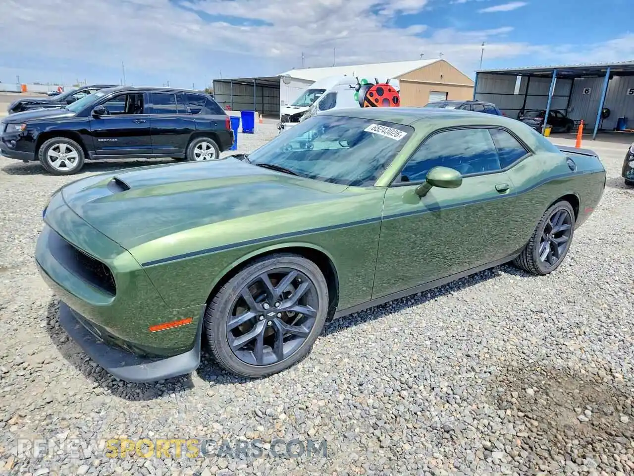 1 Photograph of a damaged car 2C3CDZJG3PH686076 DODGE CHALLENGER 2023