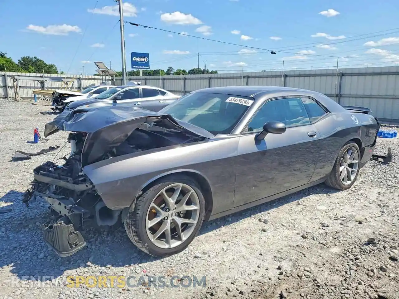 1 fotografías del automóvil dañado 2C3CDZJG4PH510332 DODGE CHALLENGER 2023