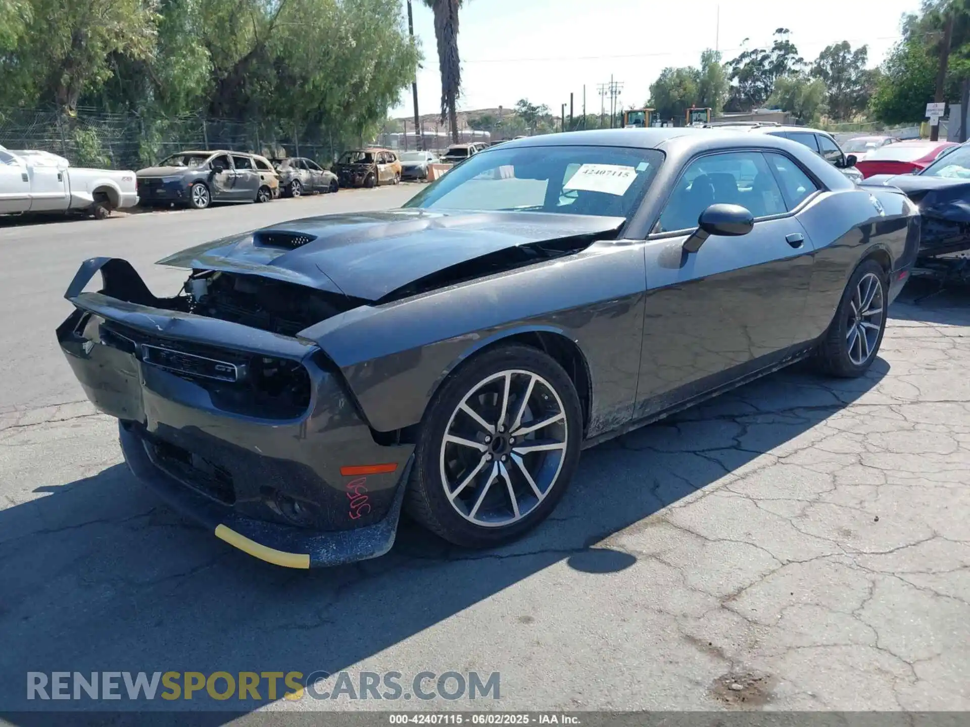 2 Фотография поврежденного автомобиля 2C3CDZJG4PH593860 DODGE CHALLENGER 2023