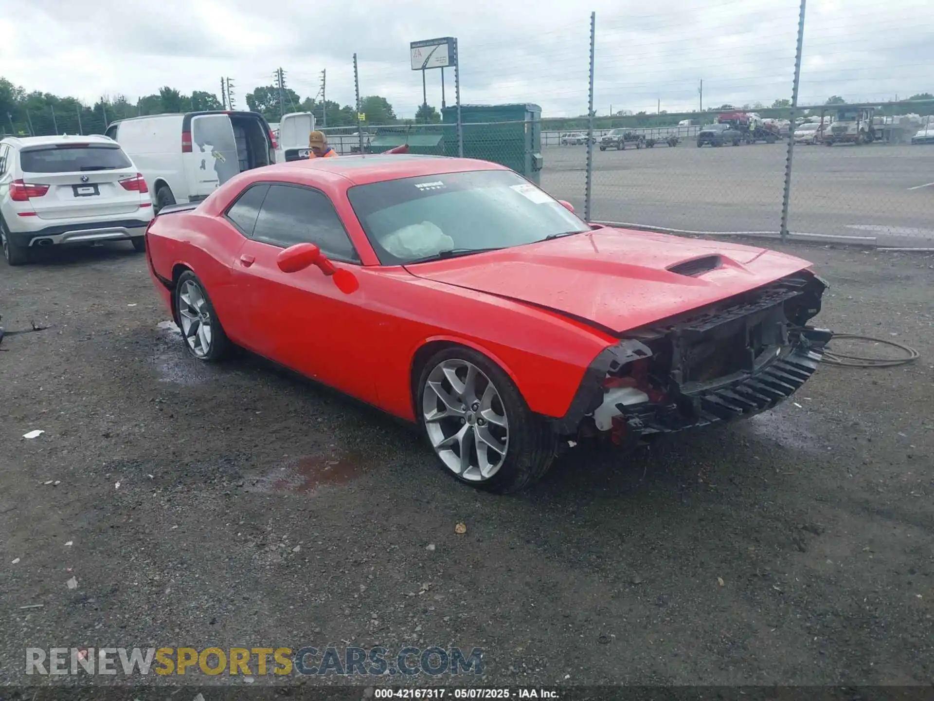 1 Photograph of a damaged car 2C3CDZJG4PH669142 DODGE CHALLENGER 2023