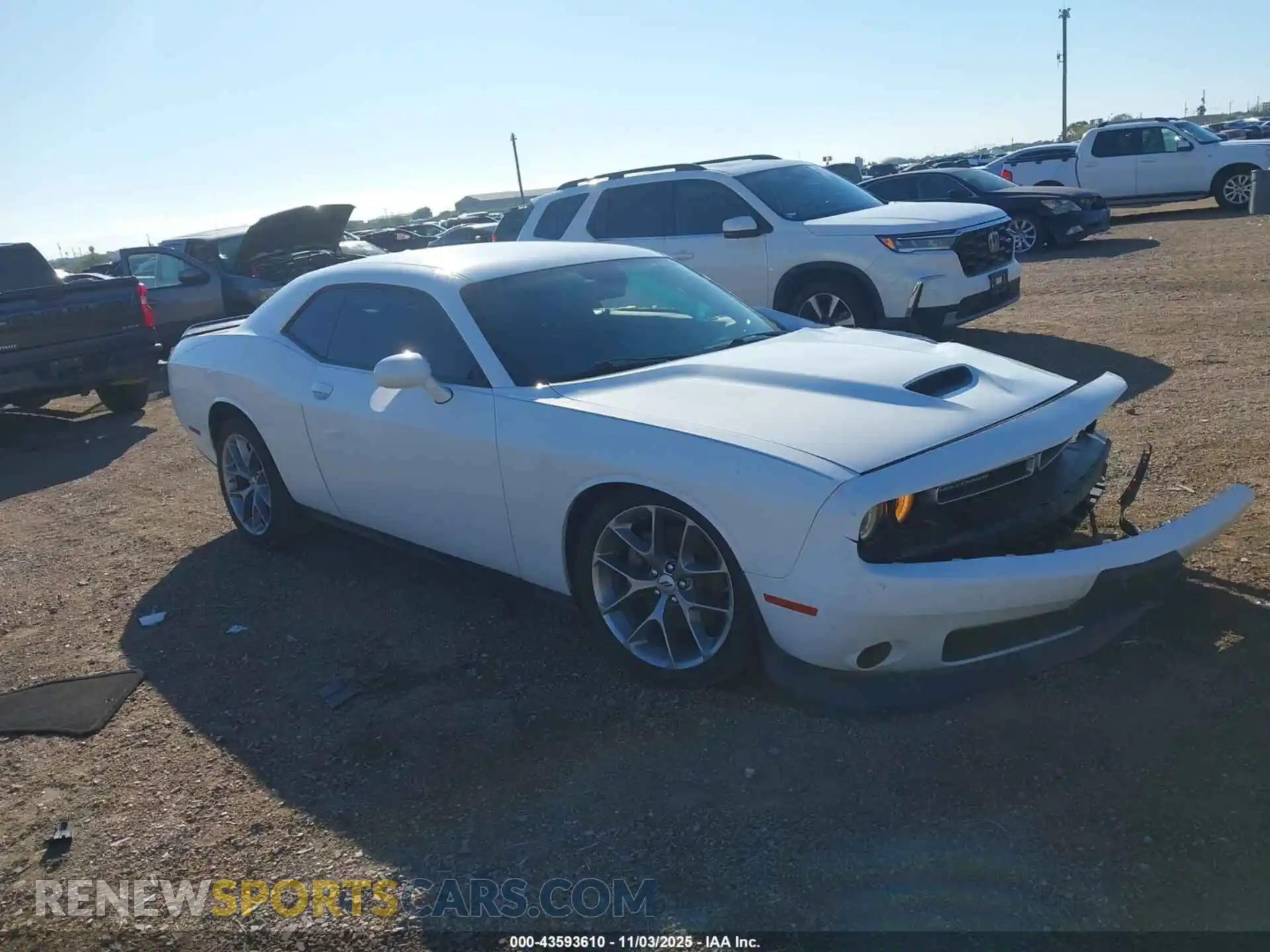 1 Photograph of a damaged car 2C3CDZJG5PH526202 DODGE CHALLENGER 2023