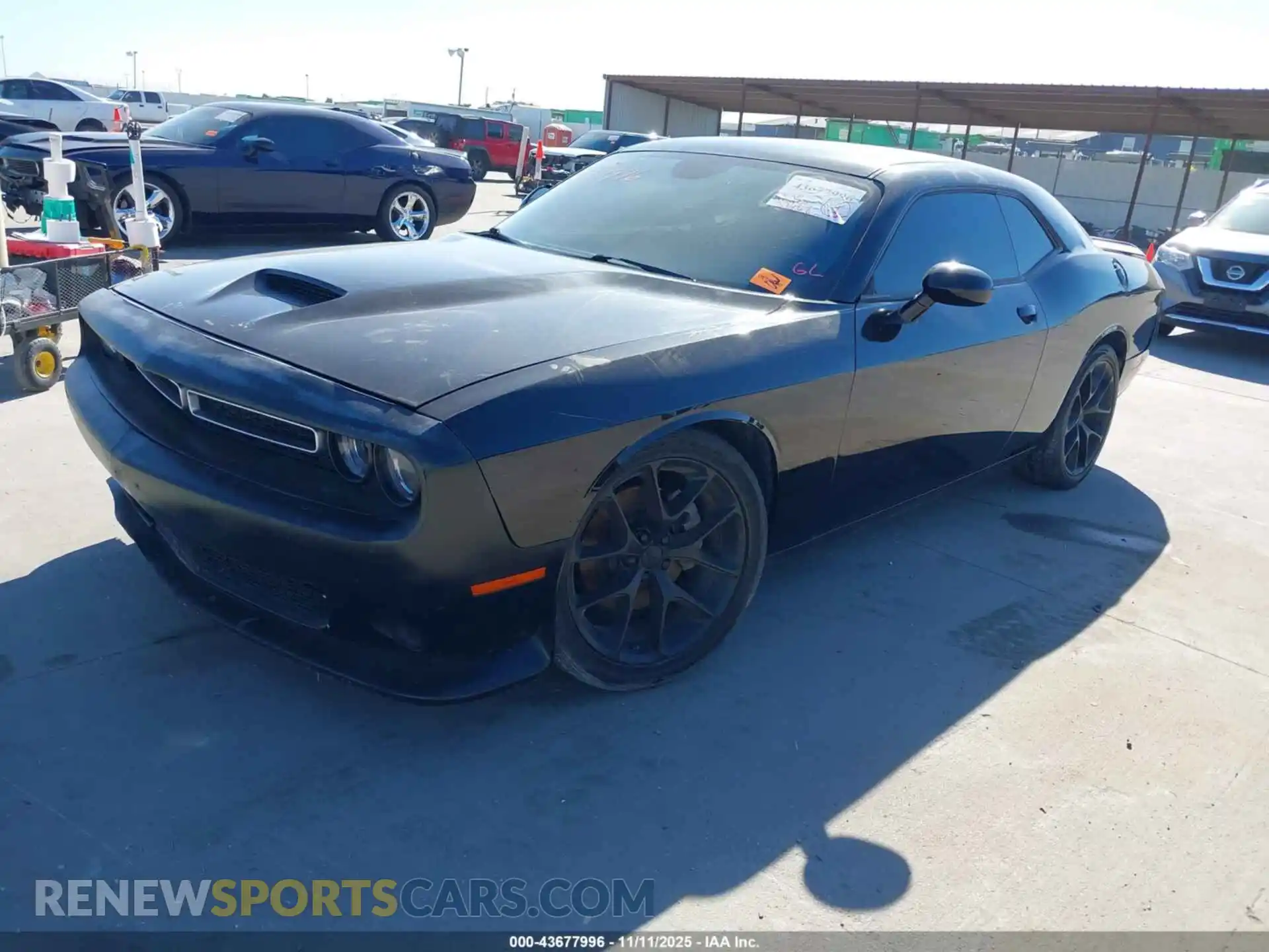 2 Photograph of a damaged car 2C3CDZJG5PH567381 DODGE CHALLENGER 2023