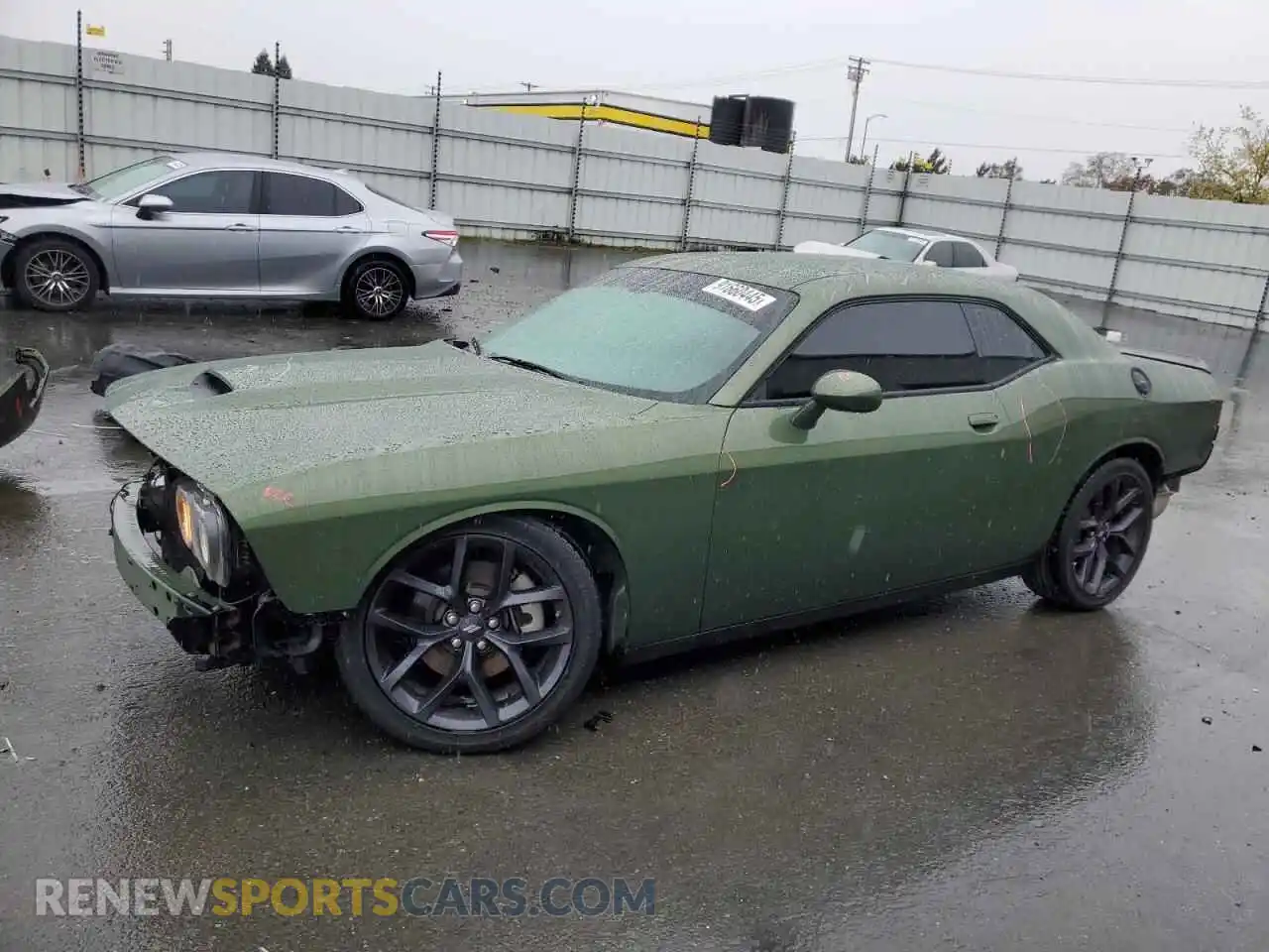 1 Photograph of a damaged car 2C3CDZJG5PH654388 DODGE CHALLENGER 2023