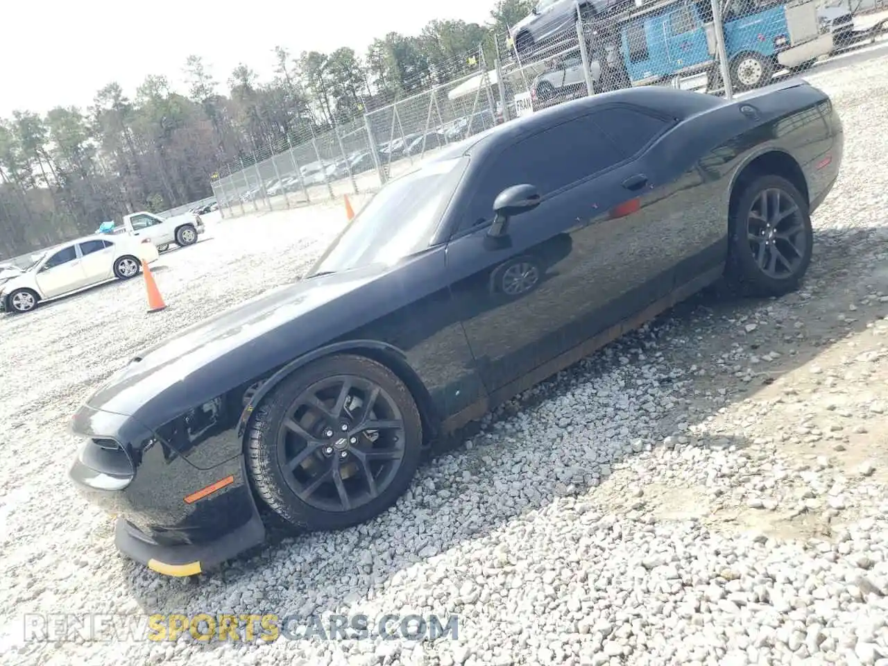 1 Photograph of a damaged car 2C3CDZJG5PH694745 DODGE CHALLENGER 2023