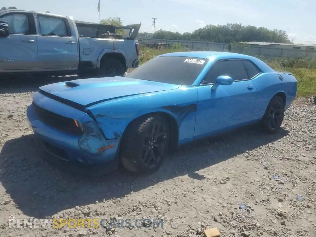 1 Photograph of a damaged car 2C3CDZJG7PH581976 DODGE CHALLENGER 2023
