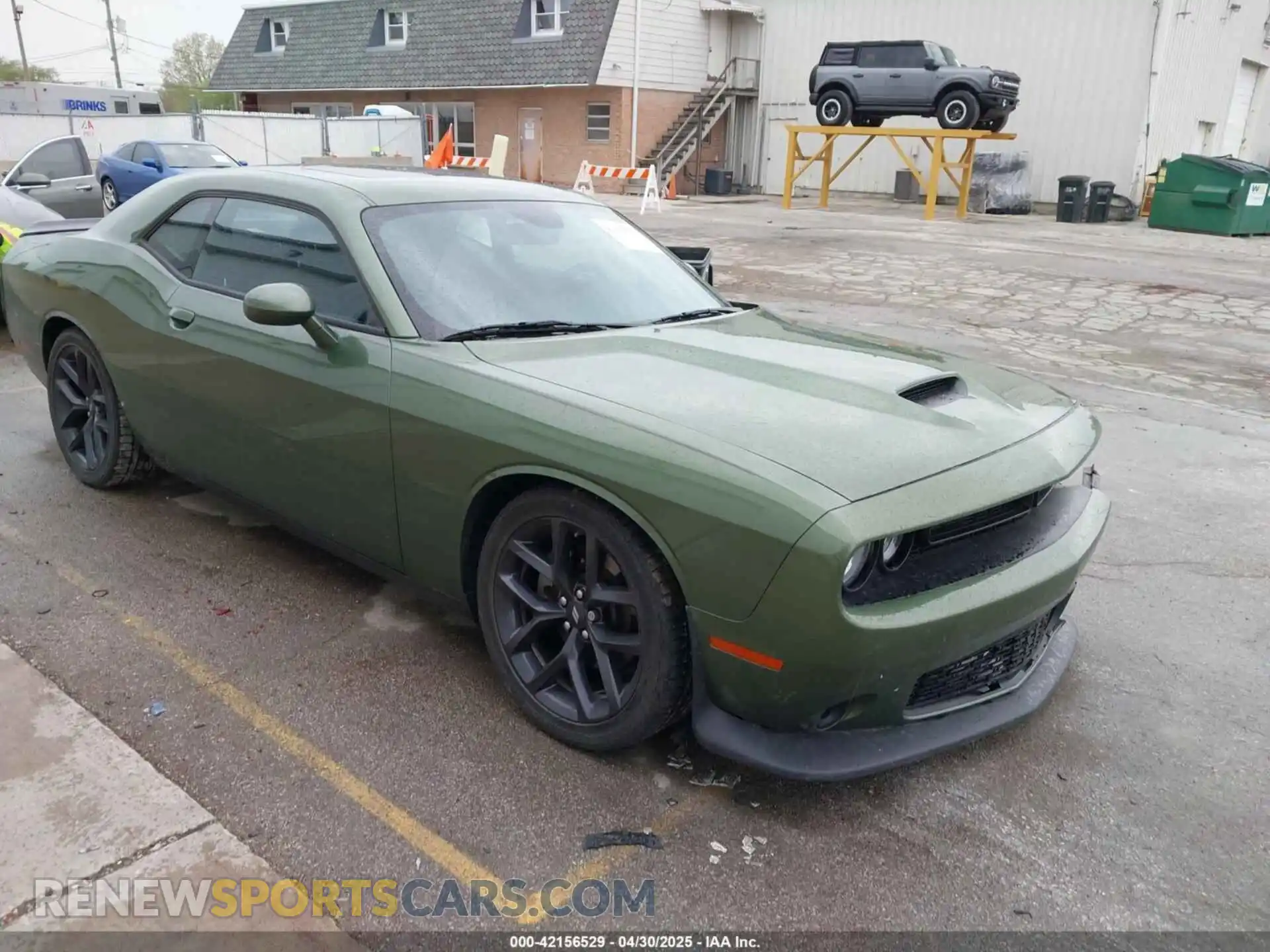 1 Photograph of a damaged car 2C3CDZJG7PH614653 DODGE CHALLENGER 2023