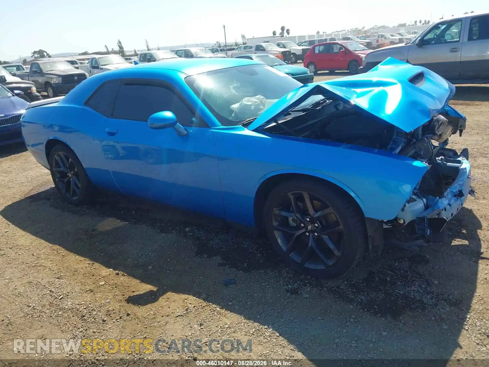 1 Photograph of a damaged car 2C3CDZJG7PH637690 DODGE CHALLENGER 2023