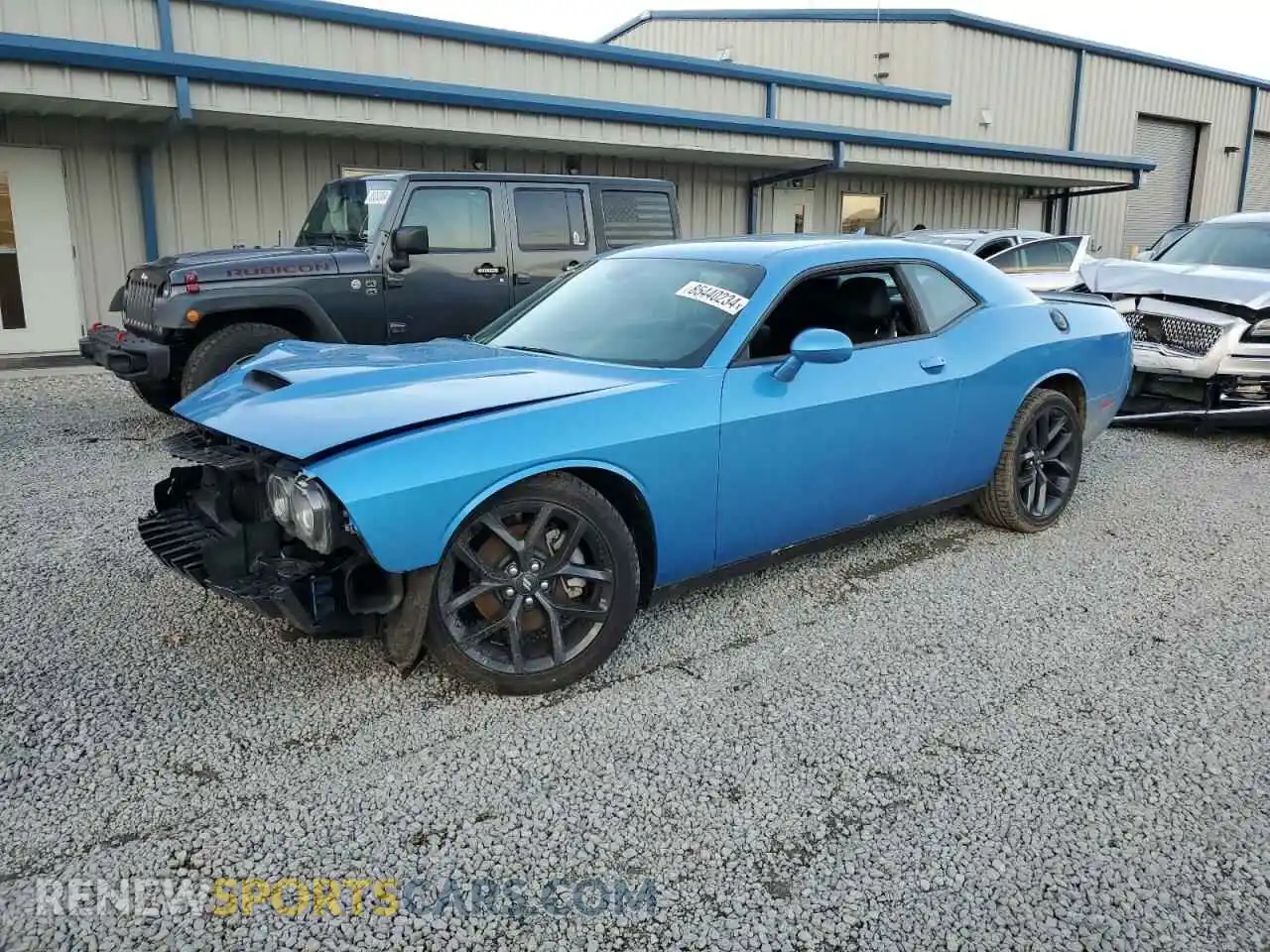 1 Photograph of a damaged car 2C3CDZJG7PH680426 DODGE CHALLENGER 2023