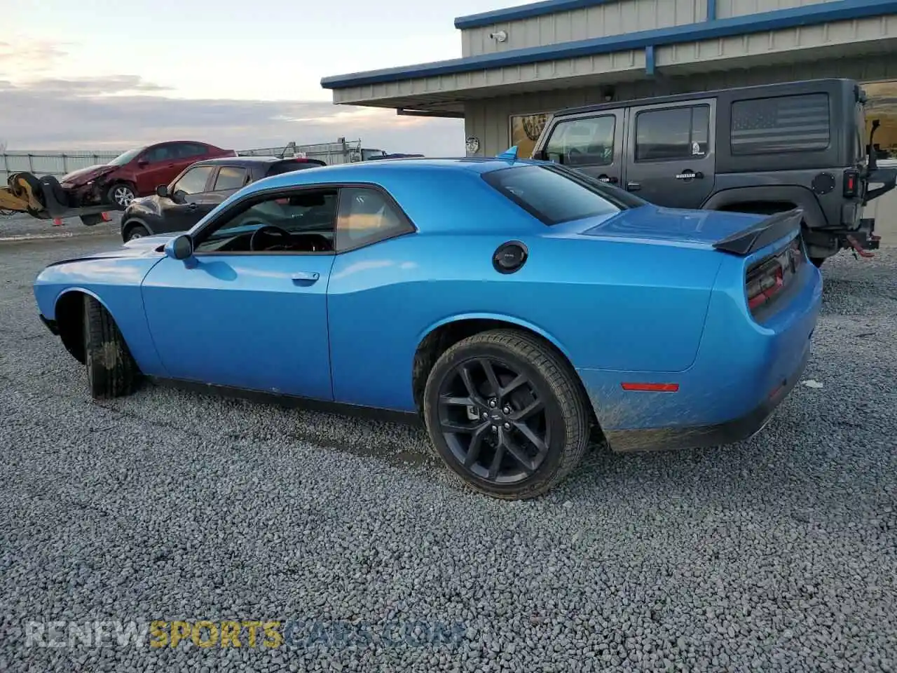 2 Photograph of a damaged car 2C3CDZJG7PH680426 DODGE CHALLENGER 2023