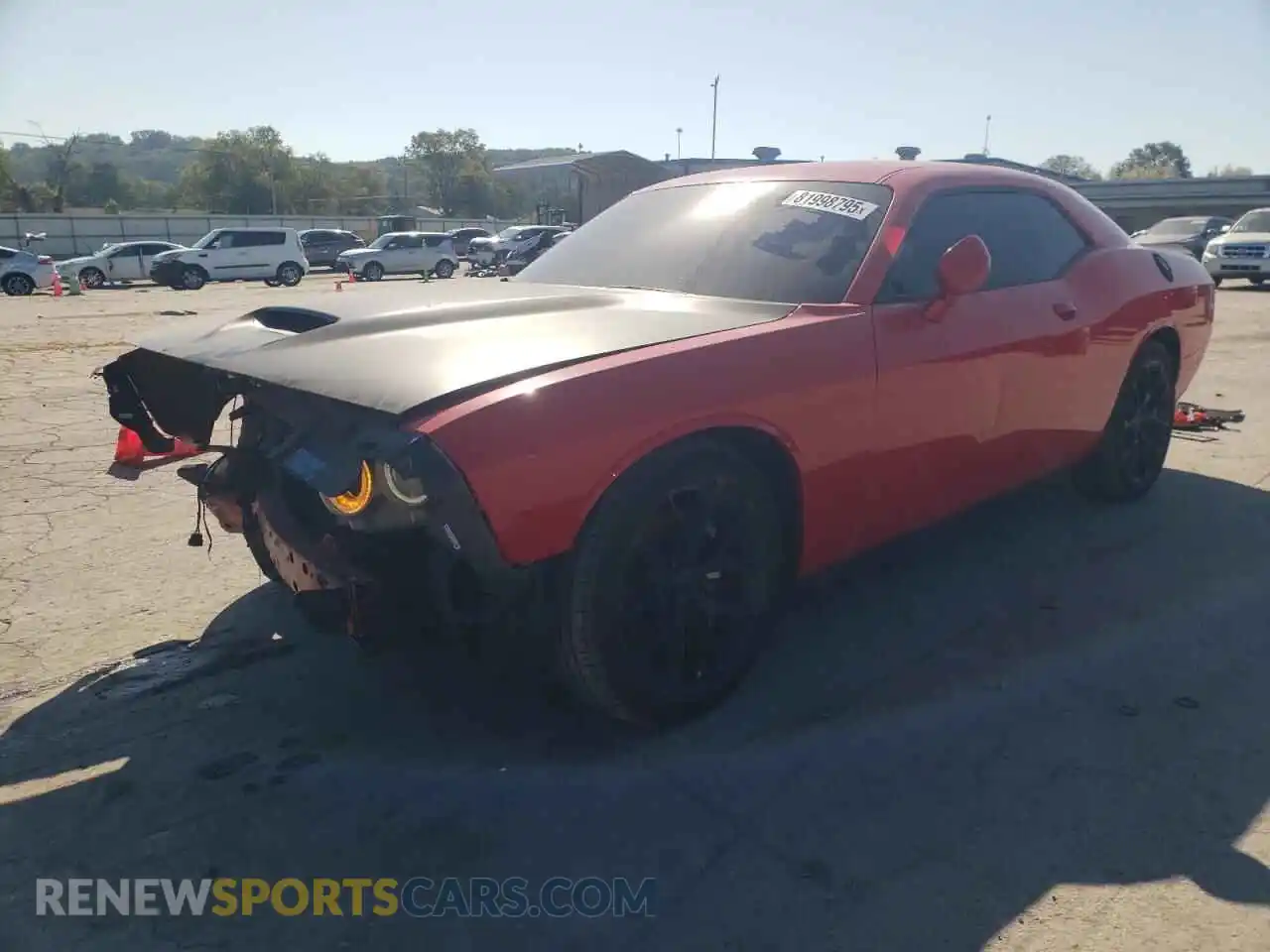 1 Photograph of a damaged car 2C3CDZJG8PH514657 DODGE CHALLENGER 2023