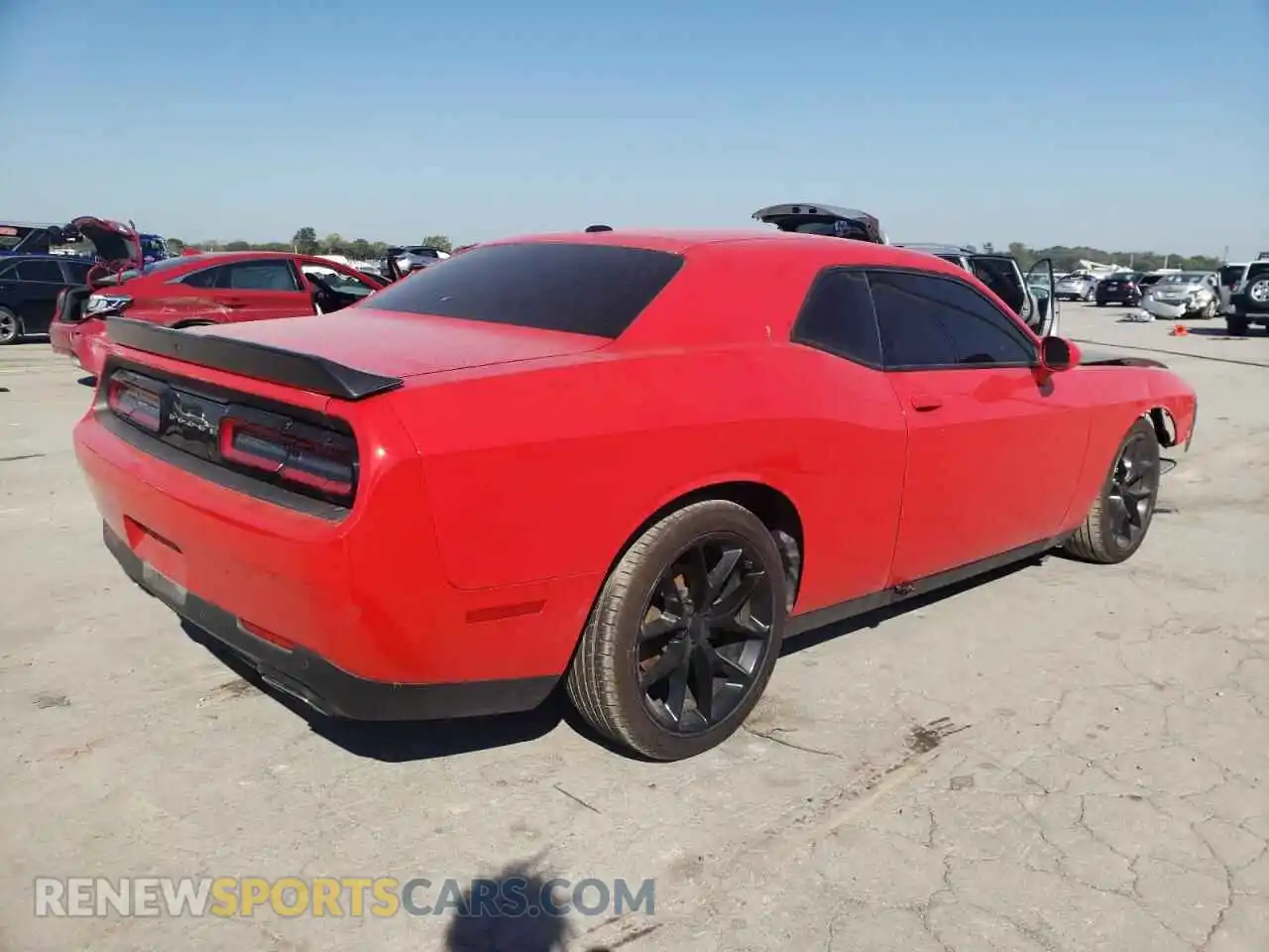 3 Photograph of a damaged car 2C3CDZJG8PH514657 DODGE CHALLENGER 2023